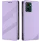 Coque portefeuille Phonesta Embossed Lines pour HMD Pulse/Pulse Plus/Pulse Pro - Violet