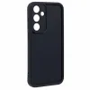 Coque arrière en silicone Phonesta Grooved pour Samsung Galaxy S25 - Noir 3