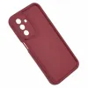 Coque arrière en silicone Phonesta Grooved pour Samsung Galaxy A26 - Rouge 4