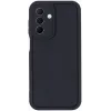 Coque arrière en silicone Phonesta Grooved pour Samsung Galaxy A26 - Noir