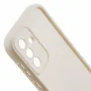 Coque arrière en silicone Phonesta Grooved pour Samsung Galaxy A36 - Beige 5