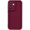 Coque arrière en silicone Phonesta Grooved pour Samsung Galaxy A36 - Rouge
