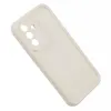 Coque arrière en silicone Phonesta Grooved pour Samsung Galaxy A56 - Beige 5