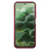 Coque arrière en silicone Phonesta Grooved pour Motorola Moto G35 - Rouge 2