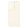Coque arrière en silicone Phonesta Grooved pour Motorola Moto G55 - Beige 3