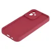 Coque arrière en silicone Phonesta Grooved pour Motorola Moto G55 - Rouge 4
