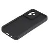 Coque arrière en silicone Phonesta Grooved pour Motorola Moto G55 - Noir 3