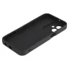 Coque arrière en silicone Phonesta Grooved pour Motorola Moto G55 - Noir 4