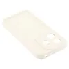 Coque arrière en silicone Phonesta Grooved pour Xiaomi Redmi Note 14 4G - Beige 4