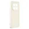 Coque arrière en silicone Phonesta Grooved pour Xiaomi Redmi Note 14 Pro 4G - Beige 3