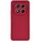 Coque arrière en silicone Phonesta Grooved pour Xiaomi Redmi Note 14 Pro 4G - Rouge