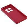 Coque arrière en silicone Phonesta Grooved pour Xiaomi Redmi Note 14 Pro 4G - Rouge 5