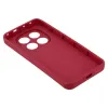 Coque arrière en silicone Phonesta Grooved pour Xiaomi Redmi Note 14 Pro 5G / Xiaomi Poco X7 - Rouge 5