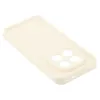 Coque arrière en silicone Phonesta Grooved pour Xiaomi Redmi Note 14 Pro Plus - Beige 4