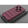 Coque arrière en silicone Phonesta GripShell pour Oppo Find X8 Pro - Bordeaux 2