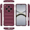 Coque arrière en silicone Phonesta GripShell pour Oppo Find X8 Pro - Bordeaux 3