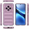 Coque arrière en silicone Phonesta GripShell pour Oppo Reno12 F/Reno12 FS - Violet 3