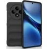 Coque arrière en silicone Phonesta GripShell pour Oppo Reno12 F/Reno12 FS - Noir