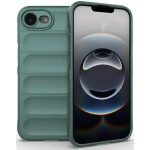 Coque arrière en silicone Phonesta GripShell pour Apple iPhone 17e/16e - Vert foncé