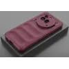 Coque arrière en silicone Phonesta GripShell pour Nothing Phone (3a) Pro - Bordeaux 2