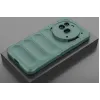 Coque arrière en silicone Phonesta GripShell pour Nothing Phone (3a) Pro - Vert foncé 2