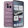 Coque arrière en silicone Phonesta GripShell pour Nothing Phone (3a) Pro - Violet