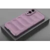 Coque arrière en silicone Phonesta GripShell pour Samsung Galaxy S25 Edge - Violet 2