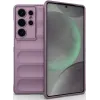Coque arrière en silicone Phonesta GripShell pour Samsung Galaxy S25 Ultra - Violet 0