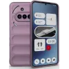 Coque arrière en silicone Phonesta GripShell pour Nothing Phone (3a) - Violet