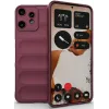Coque arrière en silicone Phonesta GripShell pour Nothing CMF Phone 2 Pro - Bordeaux