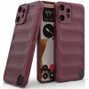 Coque arrière en silicone Phonesta GripShell pour Nothing CMF Phone 2 Pro - Bordeaux 2