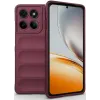 Coque arrière en silicone Phonesta GripShell pour Motorola Edge 60 Pro - Bordeaux 0