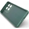 Coque arrière en silicone Phonesta GripShell pour Motorola Edge 60 Pro - Vert foncé 3
