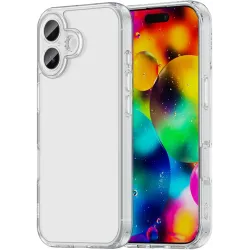 Coque arrière Phonesta HybridAir pour Apple iPhone 17 - Transparent