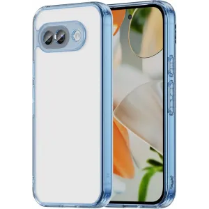 Coque arrière Phonesta HybridAir pour Google Pixel 9a - Bleu