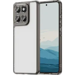 Coque arrière Phonesta HybridAir pour Motorola Edge 60 / Edge 60 Fusion - Noir