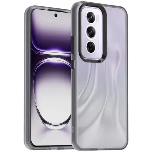 Coque arrière Phonesta HardFrost pour Oppo Reno12 Pro - Noir mat