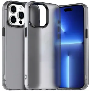 Coque arrière Phonesta HardFrost pour Apple iPhone 15 Pro Max - Noir mat