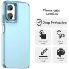 Coque arrière Phonesta HardFrost pour Motorola Moto G35 - Bleu mat 3