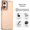 Coque arrière Phonesta HardFrost pour Motorola Moto G35 - Orange mat 4