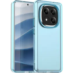 Coque arrière Phonesta HardFrost pour Xiaomi Redmi Note 14 Pro Plus - Bleu mat