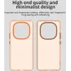 Coque arrière Phonesta HardFrost pour Xiaomi Redmi Note 14 Pro Plus - Orange mat 6