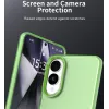 Coque arrière Phonesta HardFrost pour Samsung Galaxy S25 Edge - Vert mat 7