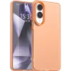 Coque arrière Phonesta HardFrost pour Samsung Galaxy S25 Edge - Orange mat