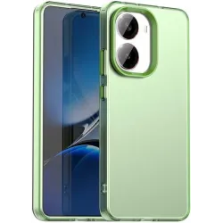Coque arrière Phonesta HardFrost pour Xiaomi Poco X7 Pro - Vert mat