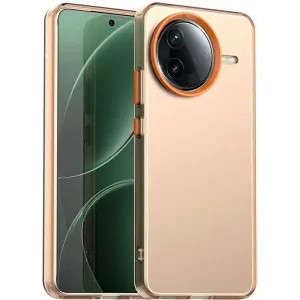 Coque arrière Phonesta HardFrost pour Xiaomi Poco F7 Pro - Orange mat
