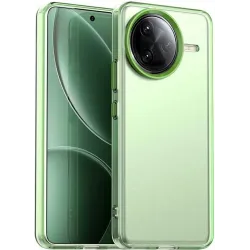 Coque arrière Phonesta HardFrost pour Xiaomi Poco F7 Ultra - Vert mat