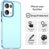 Coque arrière Phonesta HardFrost pour Oppo Reno13 Pro - Bleu mat 4