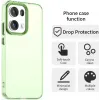 Coque arrière Phonesta HardFrost pour Oppo Reno13 Pro - Vert mat 4