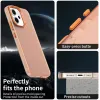 Coque arrière Phonesta HardFrost pour Oppo Reno14 F/FS - Orange mat 2